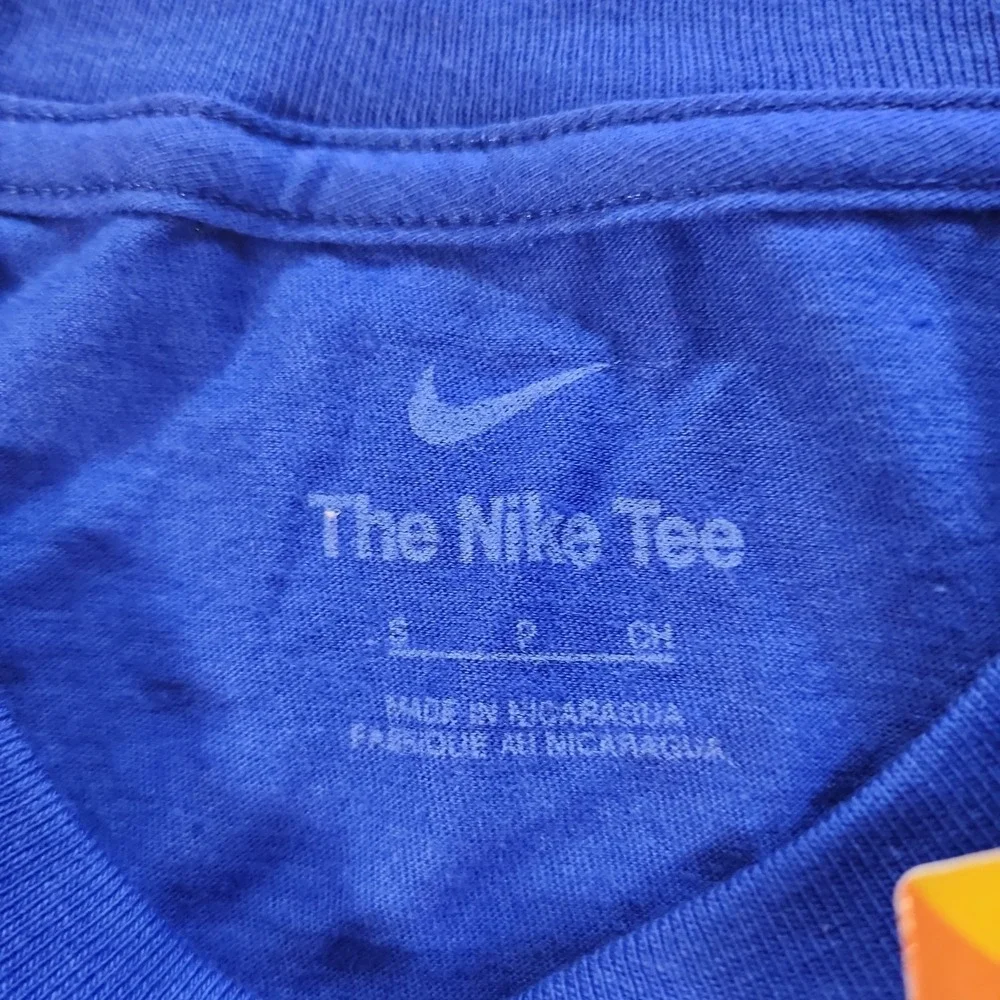Nike World Baseball Classic Brasil T-Shirt Mens Small Blue WBC Graphic Tee NEW‎